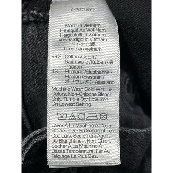 Madewell Jeans Women’s 26 Black The Perfect Vintage High Rise-Fair Trade Denim - Picture 11 of 12